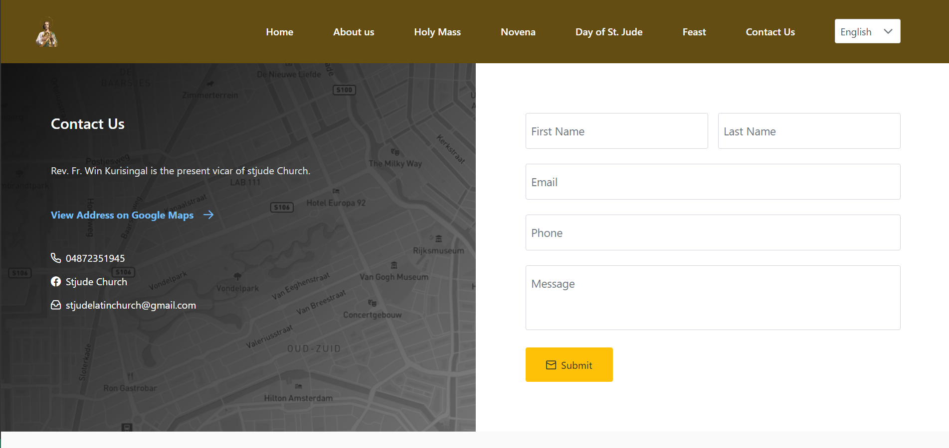 A Church Website